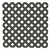 4'X8' 1/8" THICK VINYL PRIVACY LATTICE PANEL BLACK