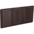 16"X8" BROWN ALUMINUM UNDER EAVE VENT
