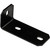 BLACK 6.8 X 3 X 3 X 3/16 OFFSET LEG CORNER BRACE 1155BC