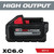 M18 HIGH OUTPUT XC6.0 BATTERY (2-PACK) MILWAUKEE