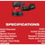 M18 FUEL 5' RANDOM ORBIT SANDER  2837-20  MILWAUKEE