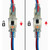 CHANN. 12/3 100' BLUE/RED EXTENSION CORD
