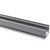 NDS 10' GRAY PVC SPEE-D CHANNEL DRAIN