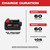 M18 REDLITHIUM XC 5.0 BATTERY   MILWAUKEE