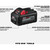 M18 XC 6.0 HIGH OUTPUT LITHIUM-ION BATTERY  48-11-1865  MILWAUKEE