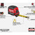 25 COMPACT MAGNETIC TAPE MEASURE MILWAUKEE
