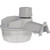 HALO GRAY DUSK TO DAWN LED OUTDOOR AREA LIGHT FIXTURE