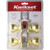 POLISHED BRASS DOOR KNOB COMBO KWIKSET