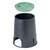 NDS 6'' ROUND BLACK & GREEN VALVE BOX WITH COVER