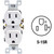 LEVITON WHITE DUPLEX OUTLET 5320WCP