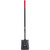 DIB FIBERGLASS HANDLE SQUARE POINT SHOVEL