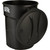 DIB ROUGHNECK 32GAL BLACK TRASH CAN WITH LID