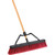 LIBMAN 24" WOOD HANDLE MULTI-SURFACE INDUSTRIAL PUSH BROOM