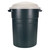 ROUGHNECK 32GAL GREEN TRASH CAN WITH LID