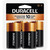 DURACELL 4PK D ALKALINE BATTERY