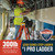 T-1A 6FT RED FBGL STEPLADDER 300LB 6206