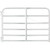 TARTER 6 BAR ECONOMY GALVANIZED GATE 6 FT