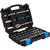 CHANNELLOCK SAE/METRIC 1/4" DRIVE RATCHET & SOCKET SET 63-PIECE