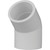 3/4 S X S 45 PVC ELBOW