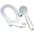 HAND HELD SHOWER HEAD WHT SINGLE FUNCTION
