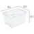 48QT HINGED STORAGE BOX