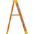 T-1A 4FT ORANGE  FBGL STEPLADDER 300LB 6204