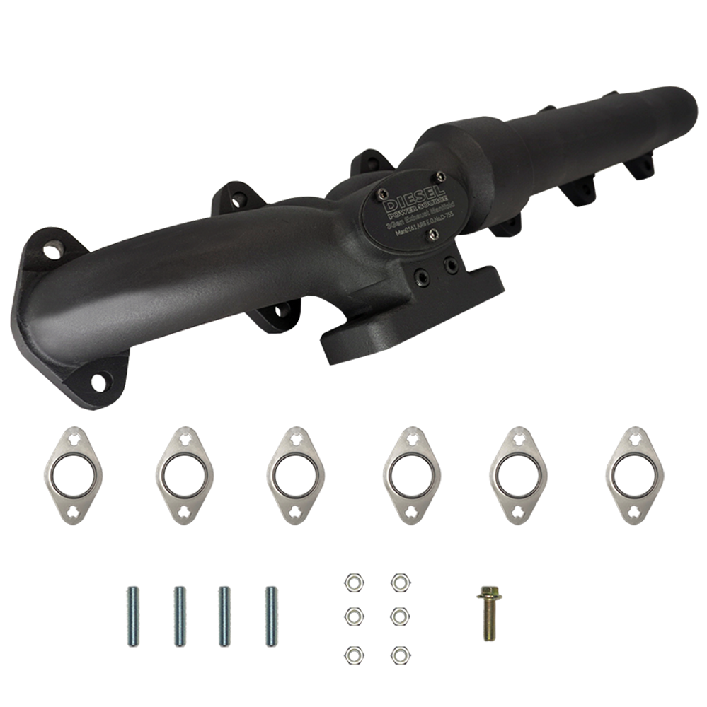 DPS Best Exhaust Manifold Dodge Cummins 5.9 Diesel | 2003-07 5.9 Cummins Exhaust Manifold T3