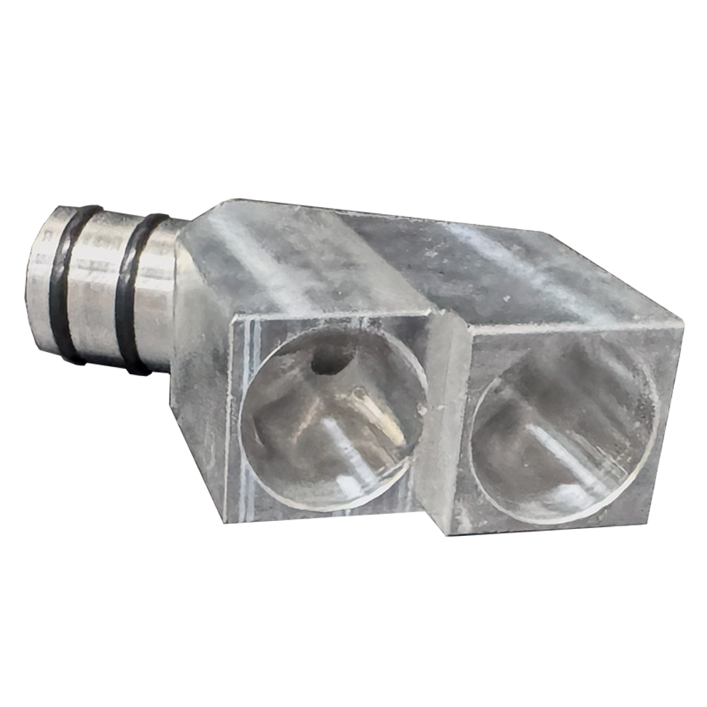 DPS Dual Oil Drain Y Adapter Block
