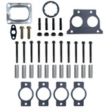 Diesel Power Source ISX15 X15 EGR exhaust manifold hardware and gasket kit with bolts, spacers, and turbo studs