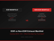 EGR vs Non-EGR Exhaust Manifold | Cummins ISX15 X15 Guide