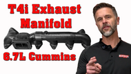 Tired of Manifold Failures? DPS 2-Piece T4i Exhaust Manifold Upgrade for 6.7L Cummins