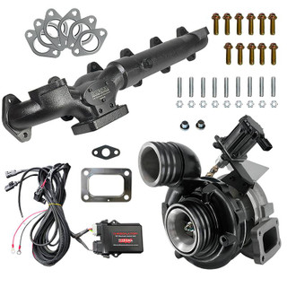 DPS S300 VGT Ball Bearing Turbo & Manifold Package | 6.7 Cummins 2007.5–2018