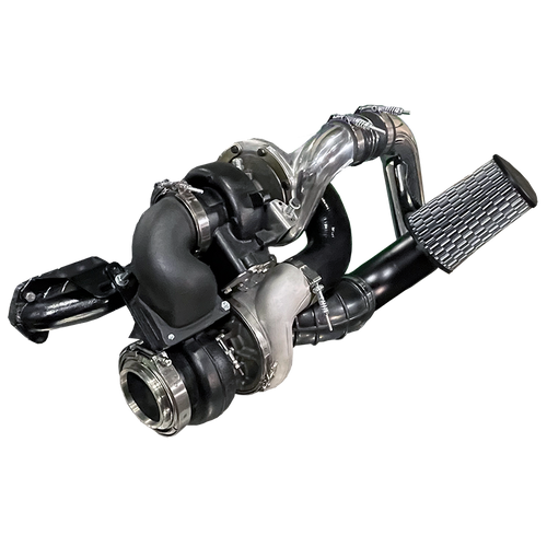 Chummins Compound Turbo for Chevy Cummins Swap