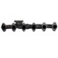 DPS T3 exhaust manifold for 5.9 Cummins 2003-2007 3rd gen 2-piece expansion design