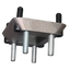Turbocharger to manifold adapter Turbocharger to manifold adapter