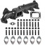 DPS T4i 2-piece exhaust manifold for 6.7 Cummins 2007.5-2018 with upgraded hardware kit