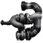Cummins ISX15 X15 compound turbo kit showing S488 atmospheric and S472 high-pressure turbos