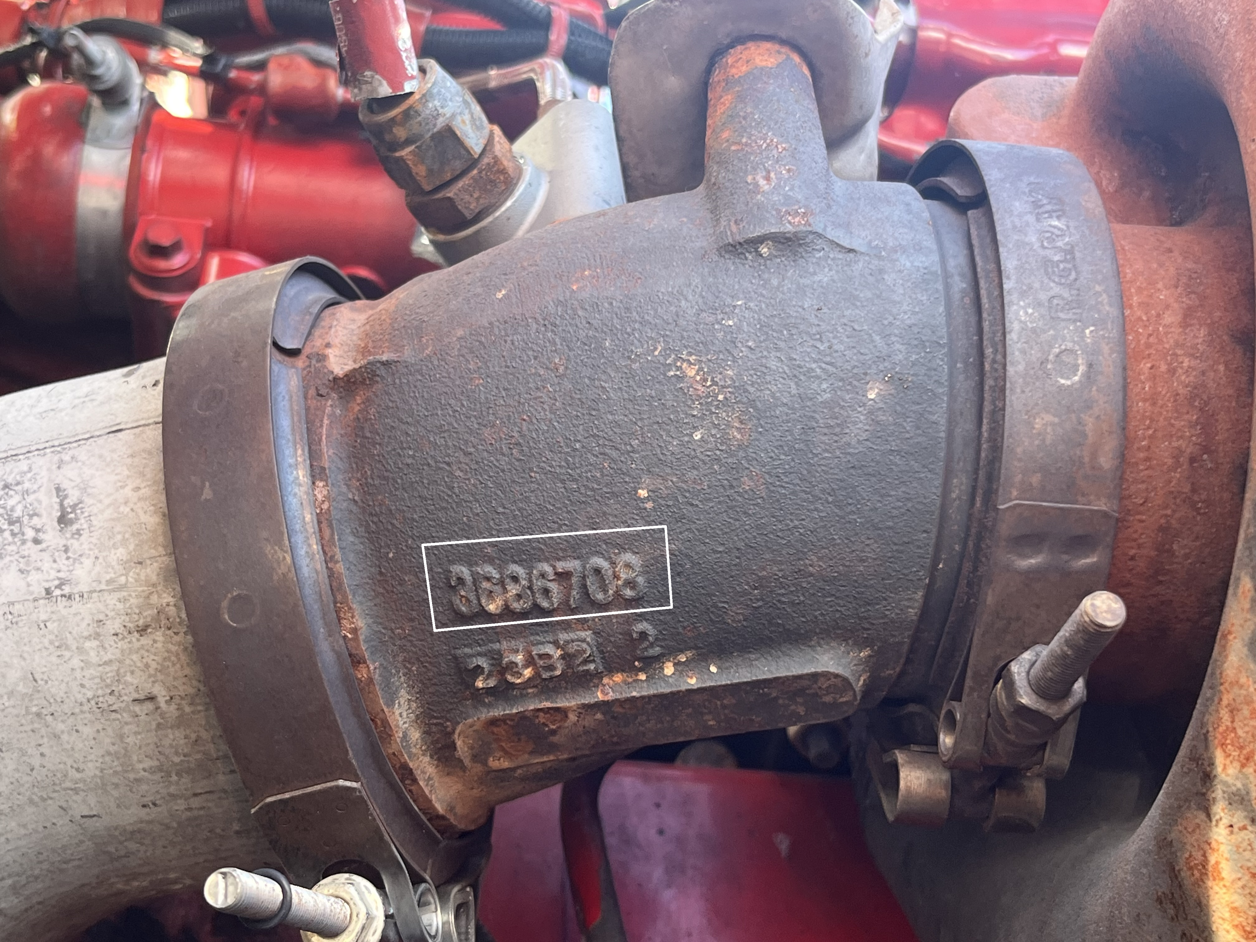 Part Number Exhaust Outlet Connection