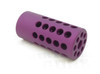 TacSol Tactical Solutions X-Ring .920" Compensator Matte Purple for Ruger 10/22