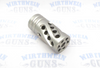 Tactical Solutions PERFORMANCE SERIES X-Ring .920" Compensator Bright Silver