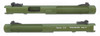 TacSol 6" Fluted Pac-Lite Matte OD Green 1/2"x28 threads