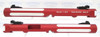 Tactical Solutions Mark IV Pac-Lite 6" Fluted Matte Red Silver Flutes