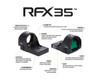 VIRIDIAN RFX35 Reflex GREEN Dot Sight 3 moa