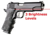 Hogue Black (LE) Laser Enhanced 1911 Grips 45080