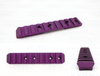 Ruger Reversible Picatinny Rail for ALL Mark Pistols and Tac-Sol Pac-Lite Matte Purple