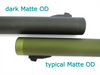 TacSol4.5 Fluted Pac-Lite Dark Matte OD Green 1/2"x28 threads