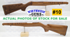 Factory Ruger 10/22 TALO GATOR 21106 WALNUT Altamont Rifle stock, Standard Barrel