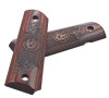 Ruger SR1911 Engraved Scroll & Checker Cocobolo Grips