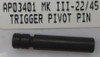 Factory Ruger 22/45 Mark 3 and MK3 LITE Trigger Pivot Pin