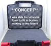 Factory Ruger Mark Small Pistol Case 5.5" Barrel Max.